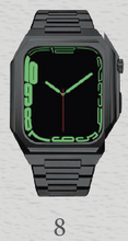 Apple Watch Case Electroplated Protective Case Silicone With Carbon Fiber Apple Watch Case