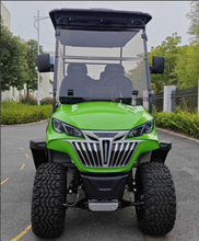 Electric Golf cart with 6+2 Seats,Sightseeing car,police car,Short-distance transportation,Tourist attraction car，Lithium Battery Golf Car,Buggy Golf Cart with Wind Shield CE for Commercial Use (seats 6+2)